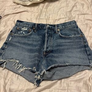 Agolde Denim Blue Women's Shorts